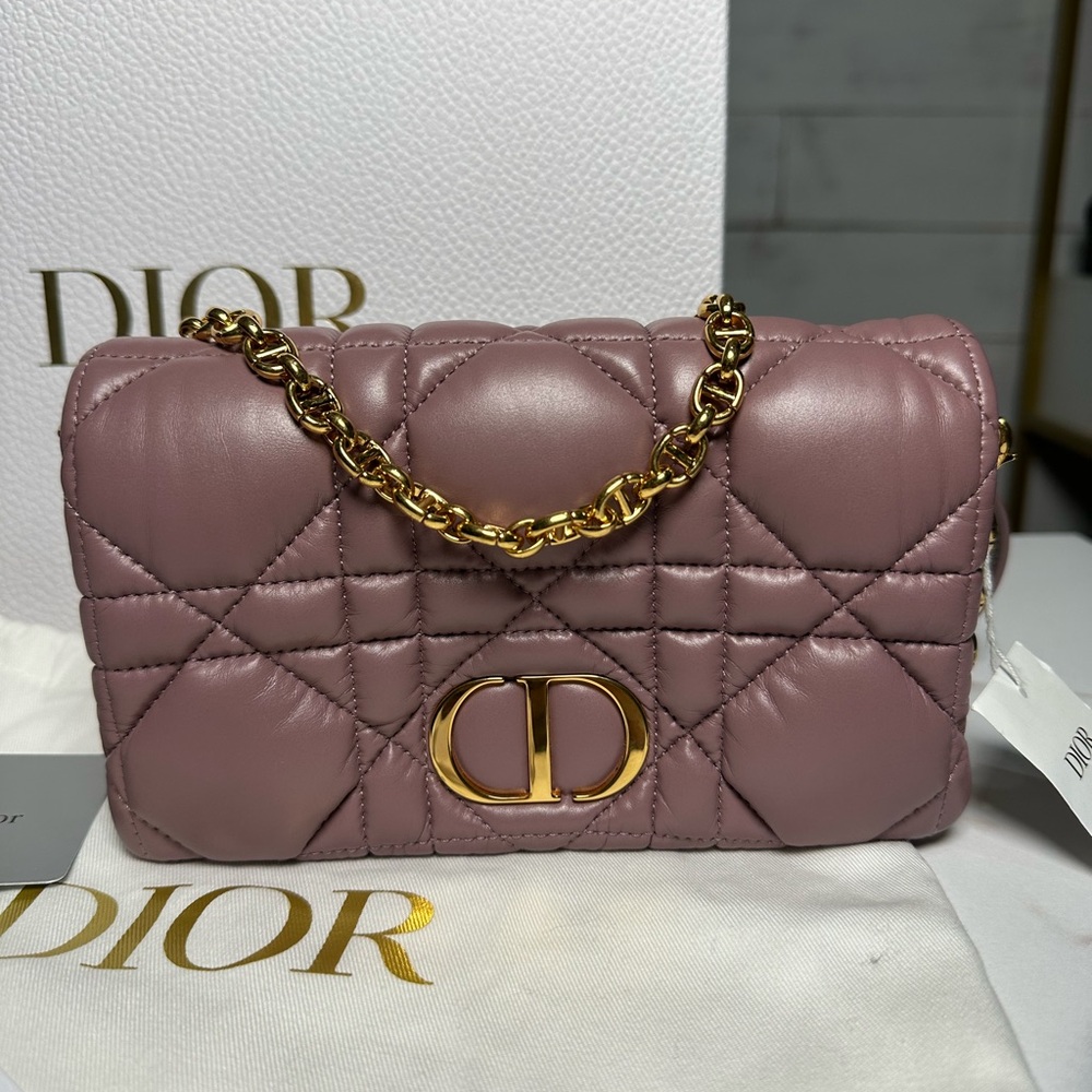 Dior Quilted Caro Bag - Picture 2 of 15